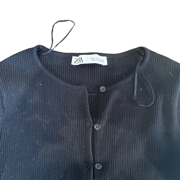 Zara Knit Cardigan Size M - Picture 5 of 8